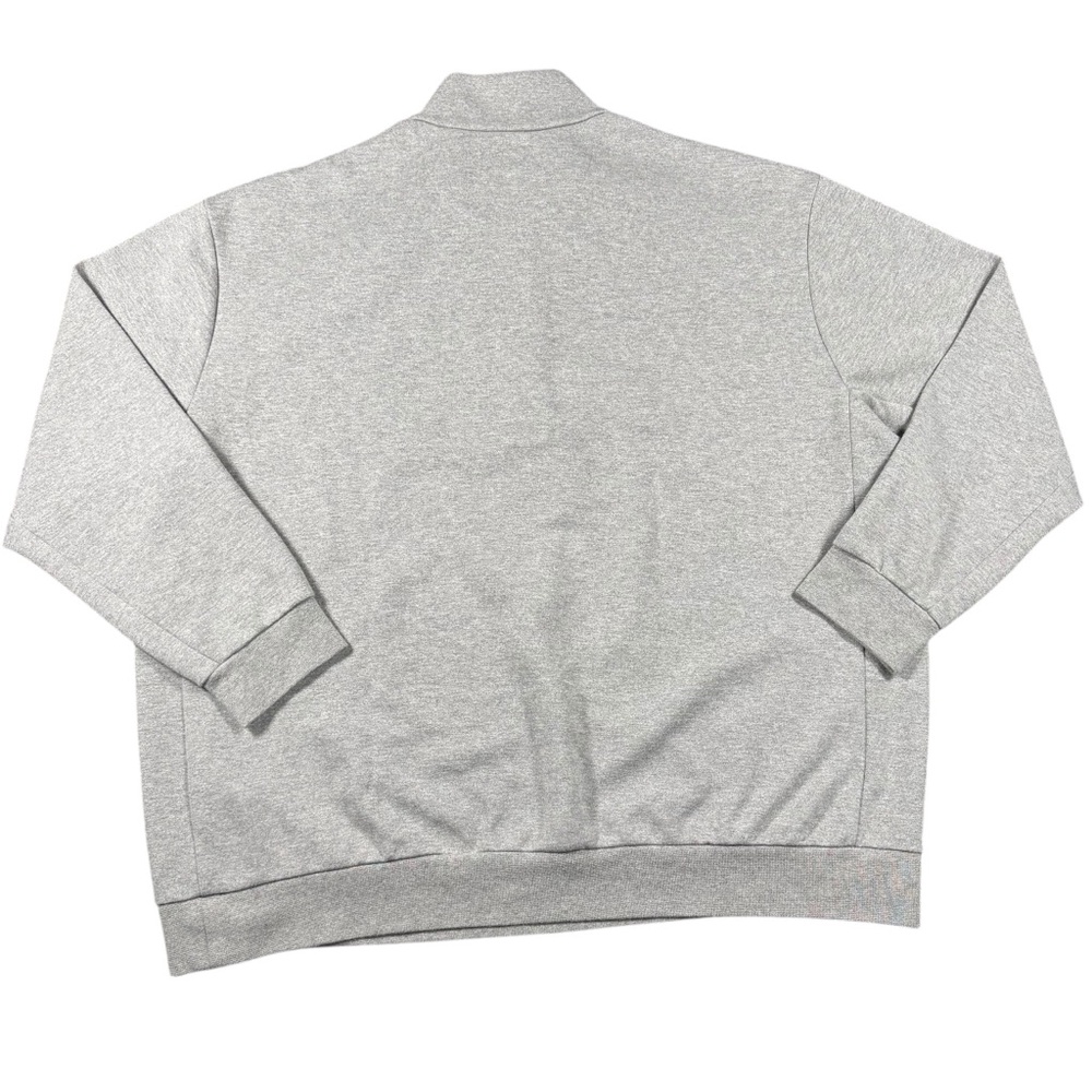 Polo Ralph Lauren Men’s 2XB Grey Double‑Knit Quarter‑Snap Pullover - Picture 7 of 12